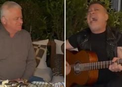 >İşte Haluk Levent'in Hüseyin Başaran'a özel konser verdiği anlar