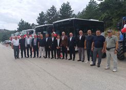 >Tosya Belediyesi 14 yeni aracı hizmete aldı