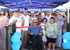 >Antalya'da özel gereksinimli bireyler için tematik park açıldı