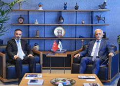 ULUSDER Başkanı Polat, DEİK Başkanı Olpak'ı Ziyaret Etti