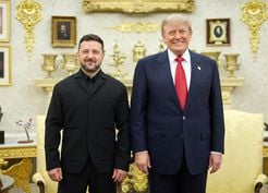 Trump, Zelenskiy ile Beyaz Saray'da görüştü