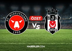Midtjylland Beşiktaş maç özeti ve golleri! (ÖZET) Midtjylland Beşiktaş kaç kaç bitti, golleri kim attı?