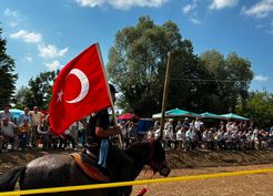 Samsun'da Geleneksel Rahvan At Yarışları düzenlendi