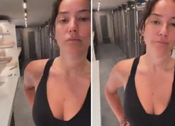 Pelin Akil, spor salonuna gidip isyan etti