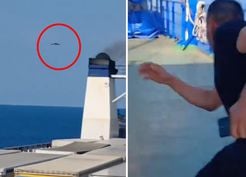 Rusya'da Türk gemisini Ukrayna dronları taciz etti