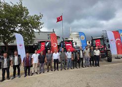 Bandırma'da ORKÖY Traktör Desteği Teslim Töreni