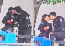 Ülkeyi karıştıran görüntü! Halka açık alanda yasak aşk skandalı
