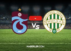 Trabzonspor Ferençvaroş maçı kaç kaç? MAÇ SONUCU! Trabzonspor Ferençvaroş golleri kim attı, canlı maç anlatımı!