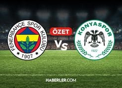 Fenerbahçe Konyaspor maç özeti ve golleri! (ÖZET) Fenerbahçe Konyaspor kaç kaç bitti, golleri kim attı?