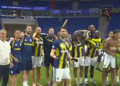 Fenerbahçe'nin Lyon zaferinde dikkat çeken görüntü