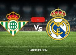 Real Betis Real Madrid maçı kaç kaç? MAÇ SONUCU! Real Betis Real Madrid golleri kim attı, canlı maç anlatımı!