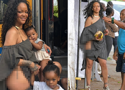 Rihanna’nın cesur tarzı olay oldu! Barbados’ta dikkat çeken kıyafet
