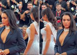 Ronaldo'nun eşini çeken fotoğrafçılardan büyük ayıp