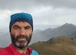 Sporcu Aktürk’ten Akdağ’a solo tırmanış