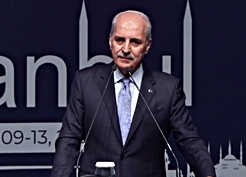 TBMM Başkanı Kurtulmuş: Gazze'de insanlar en temel sağlık imkanlarından dahi yararlanamamakta