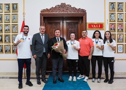 Erzincan’ın milli sporcuları 5 altın madalyayla gururlandırdı