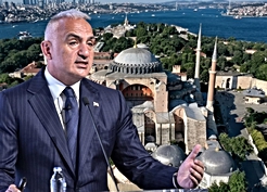 Ayasofya'nın altında 9 kilometrelik gizli dünya! Bakan Ersoy açıkladı