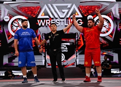 İstanbul'da düzenlenen AIGA Global Grappling Serisi'nde Rıza Kayaalp 7-1 kazandı