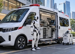 Japonya'dan dünyada bir ilk! Arızalanan robotlar için özel ambulans