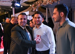 İstanbul İl Hakem Kurulu'nun kokart gecesinde alt klasman hakemlerine kokart takıldı