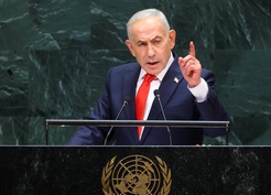 Netanyahu'nun olaylı BM konuşmasında İngiltere, Fransa ve Erdoğan'a tepki