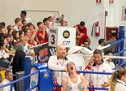 Samsunlu Göknur Gülten, WAKO Dünya Kick Boks Şampiyonası'nda altın madalya kazandı