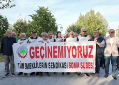 Soma'da emekliler, 8 bin 77 lira seyyanen ödeme davasının AYM'de görüşülmesini istedi