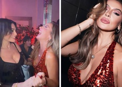 Hadise Milano gecelerinde kendini müziğe kaptırdı! Eğlencenin dozu arttı