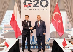 Bakan Bolat, Polonyalı mevkidaşı Domanski ile bir araya geldi