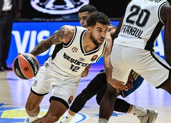 Beşiktaş, İsrail ekibi Maccabi Tel-Aviv'i 109 sayıyla bozguna uğrattı