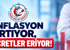 Hekim Birliği üç aylık bileşik enflasyonun yaklaşık yüzde 5,56 olduğunu açıkladı