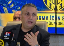 TFF tarafından 3 puanı silinen Ankaragücü Başkanı Alparslan'dan ilginç çıkış