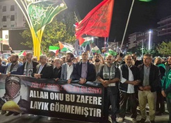 Batman'da Aksa Tufanı'nın 3. yıldönümünde Gazze'ye destek yürüyüşü düzenlendi