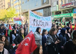 Çorum Filistin Platformu, Gazze için İsrail'e boykot çağrısı yaptı