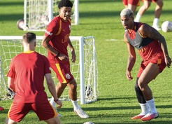 Galatasaray, Kasımpaşa hazırlığına Kemerburgaz'da devam etti