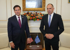 Rubio, 6'ncı ABD-Yunanistan Stratejik Diyaloğu'nda Gerapetritis ile görüştü