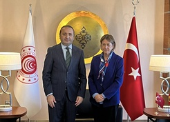 Ticaret Bakan Yardımcısı Tuzcu, İspanya Büyükelçisi ile 'Made in EU'yu ele aldı