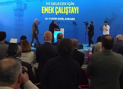 Dervişoğlu, emeğin milli gelirden aldığı payın yüzde 38'e gerilediğini söyledi.