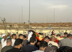 Husilerin Riyad havalimanına saldırısında ölen Ürdünlü Amman'da toprağa verildi