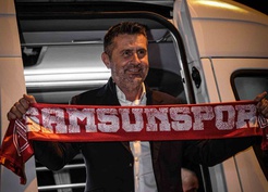 5 mağlubiyet sonrası Samsunspor'un yeni hocası Nenad Bjelica şehre geldi