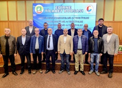 Edirne Ticaret Borsasında yönetim kurulu başkanlığına Oğuz Kurban seçildi