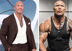 Dwayne Johnson eridi bitti! 22 kilo verince tanınmaz hale geldi