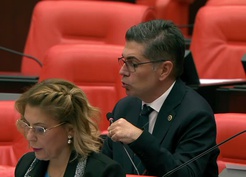Isparta Milletvekili Halıcı, TBMM'de elma üreticisinin sorunlarını gündeme getirdi