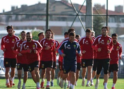 Eskişehirspor, Bursa Yıldırım SK maçının hazırlığını tesislerinde sürdürdü