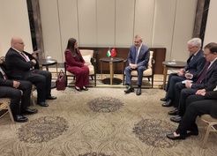 Dışişleri Bakanı Fidan, Filistinli mevkidaşıyla Arabuluculuk Konferansı'nda görüştü