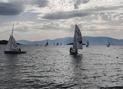 Foça'da TYF Yelken Ligi ilk ayak yarışları 108 sporcunun katılımıyla başladı