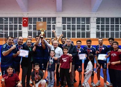 Afyonkarahisar'da Kamu Spor Oyunları voleybolda Milli Eğitim Müdürlüğü birinci oldu