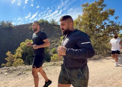 Namağlup boksör Çamkıran, WBC Silver kemeri için Tunceli'de kamp yapıyor