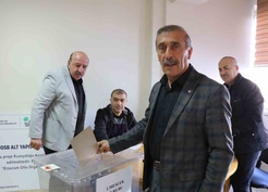 Oltu TSO'da beyaz liste 5 komiteyi de kazandı, Baki Karaca 5. kez başkan seçildi