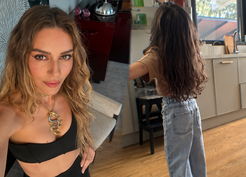 Sinem Kobal kızı Leyla’yı paylaştı